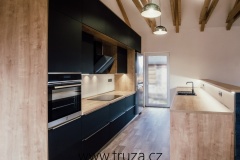 Black & wood